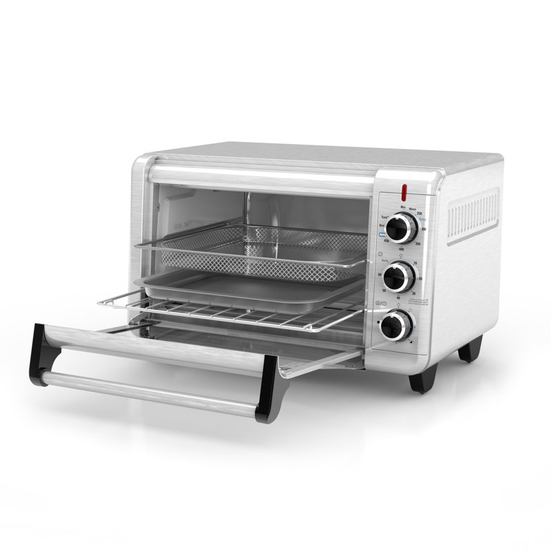 Black + Decker Crisp 'N Bake Air Fry Toaster Oven TO3215SS & Reviews